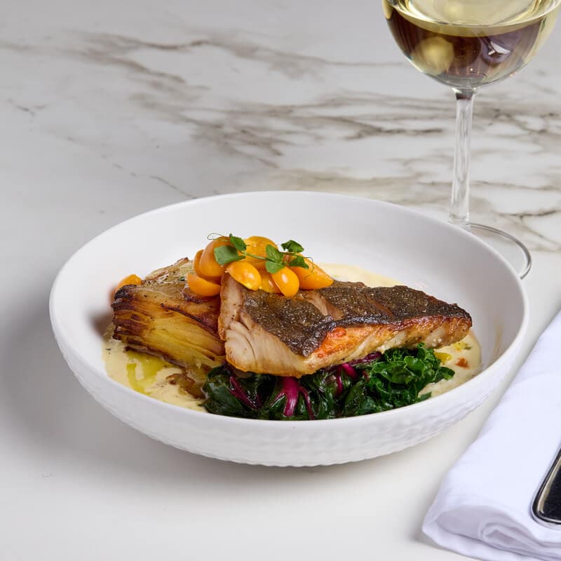 Pan-Seared Black Cod