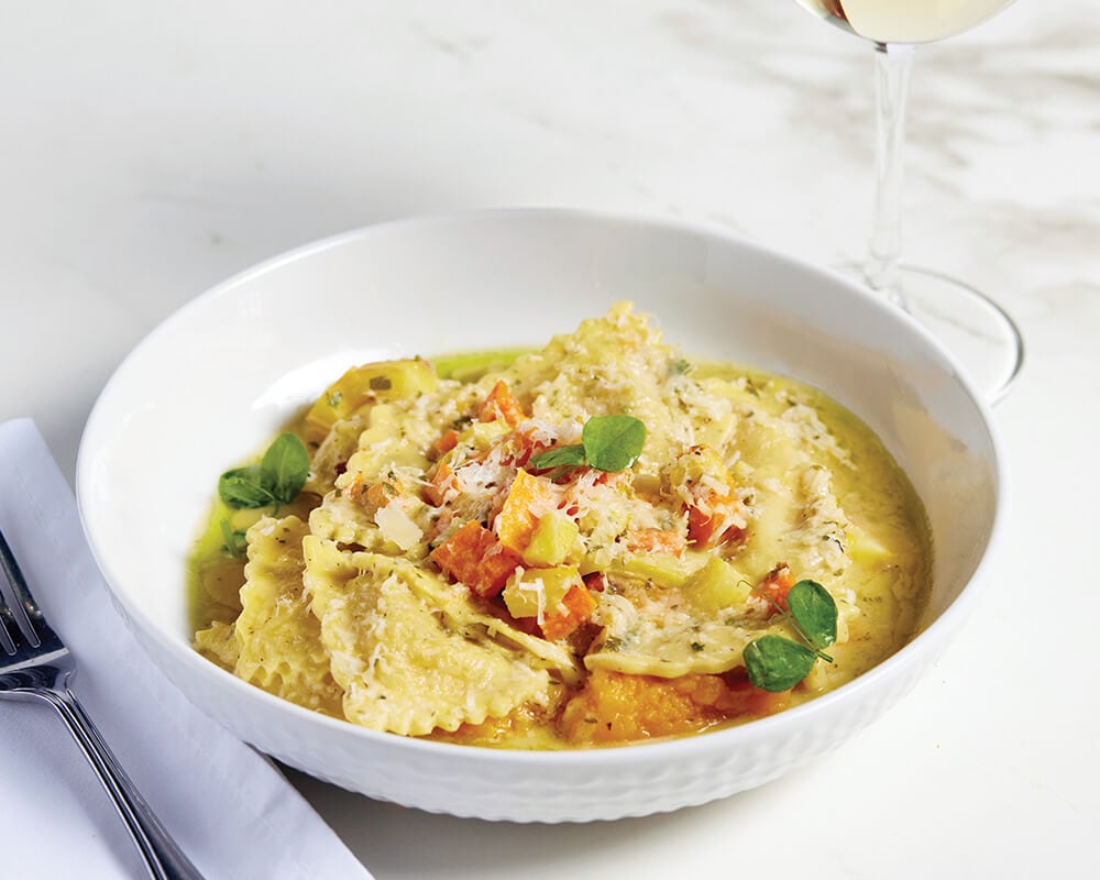 BUTTERNUT SQUASH RAVIOLI