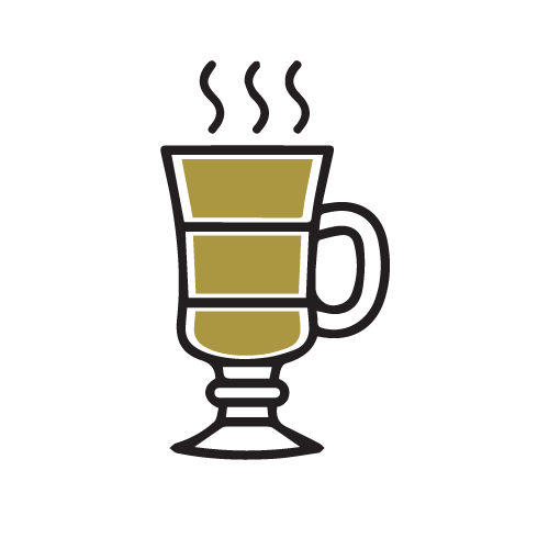 conical coffee icon